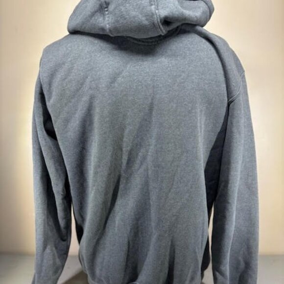 Carhartt Men’s MD Hoodie Sweatshirt Gray Green Logo Original Fit - Picture 3 of 4